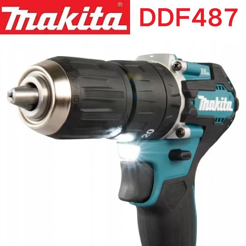 Makita Drill Ddf484 - Makita Origineel. DDF487 Akkuschroevendraaier Borstelloze Elektrische