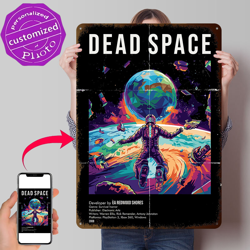 3D Printing Videos - Dead Space Videogame 3D Textuur Geprint