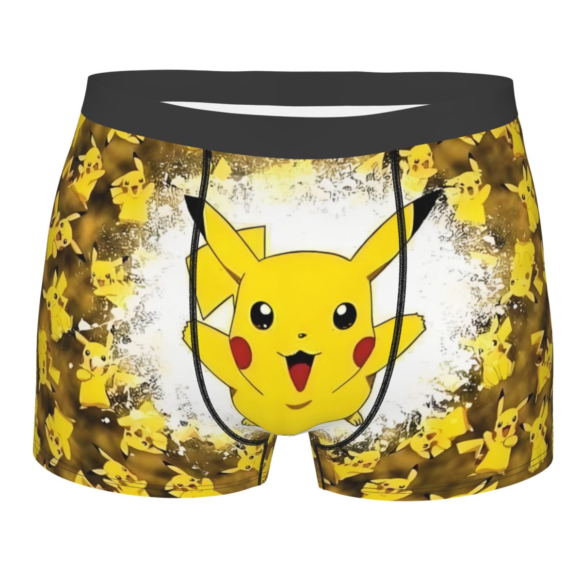 3D Printing Videos - Aangepaste P-Pikachu Anime Boxershorts voor mannen