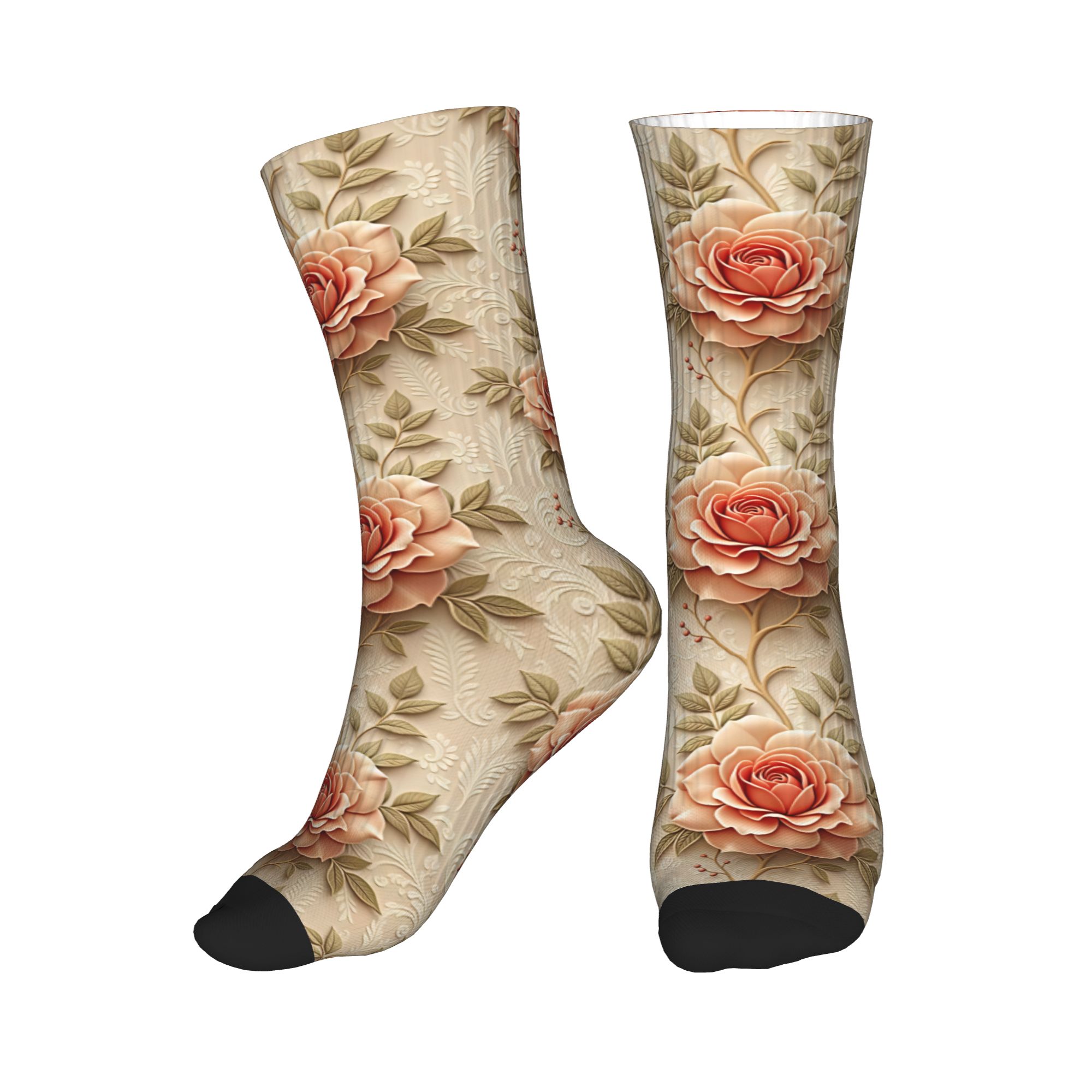 3D Printing Youtube - Mode 3D reliëf Blush Rose bloemenprint