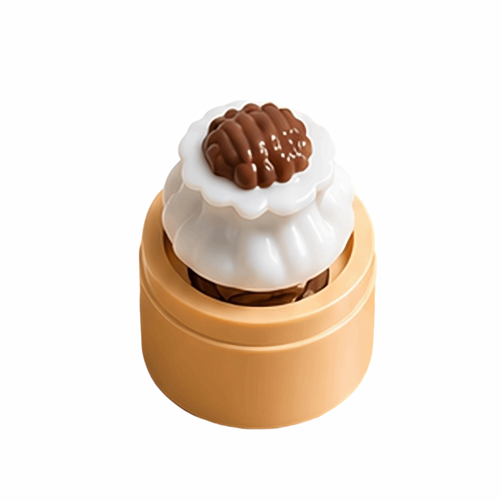 3D Printing Keycaps - 3D-geprinte voedsel-sleutelhanger met cartoon-voedselontwerp, helder kliksysteem,