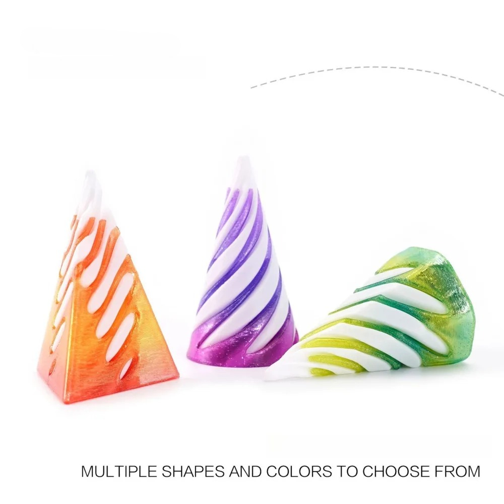 3D Printing Article - 3D-geprinte Helix-schroef roterende speelgoed stressverminderende tool