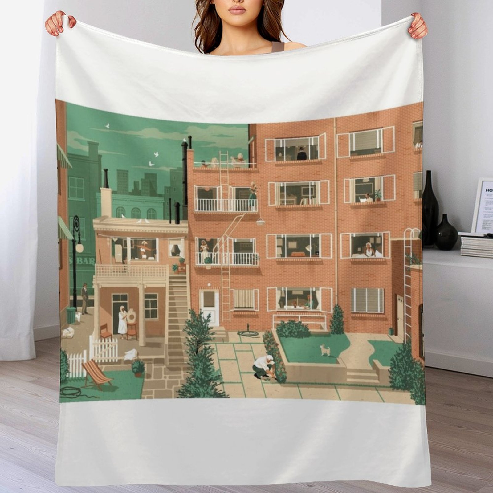 3D Printing York - Reisposters - Hitchcock's Rear Window -