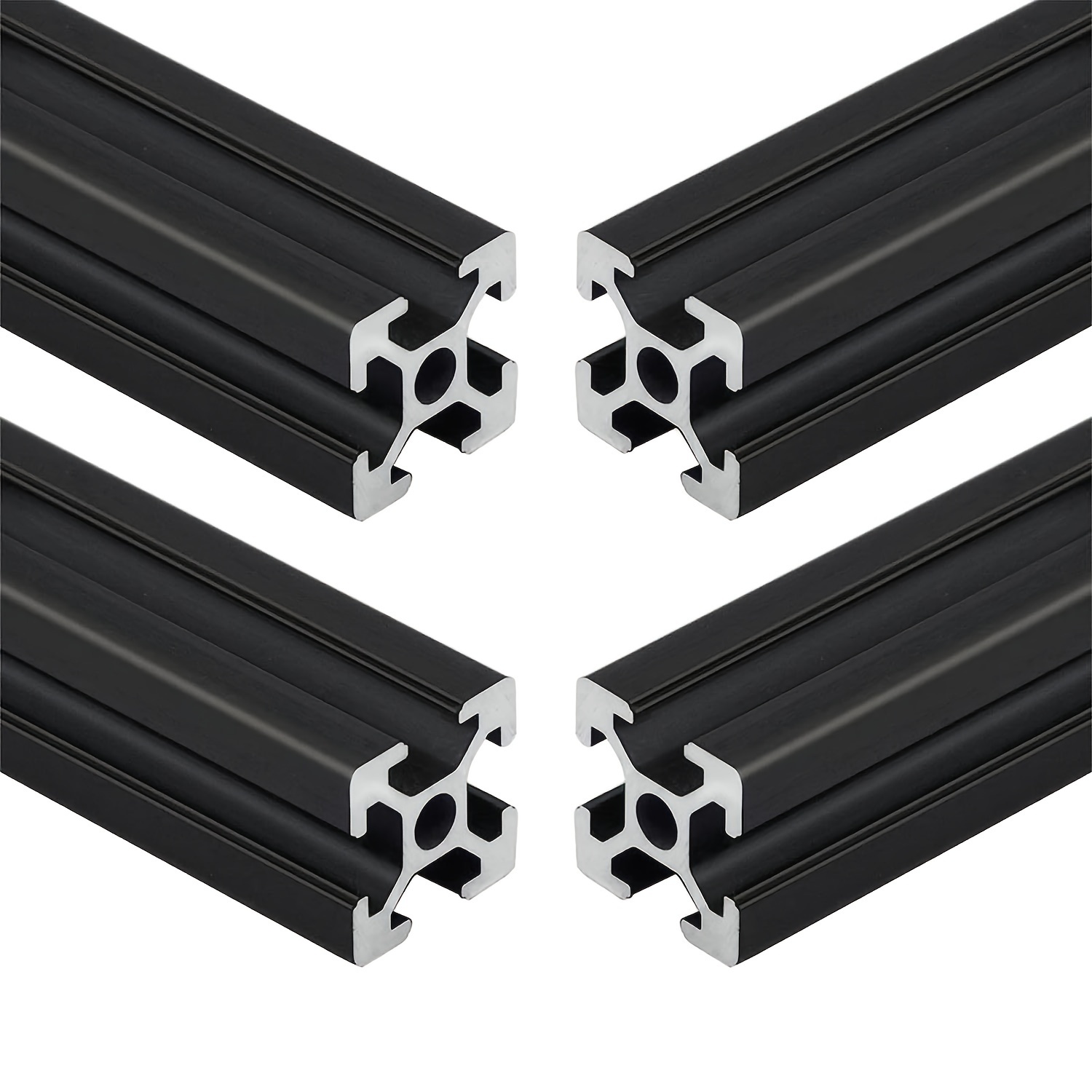 V Slot Aluminum Extrusion - 4 stuks T-slot 2020 aluminium extrusie