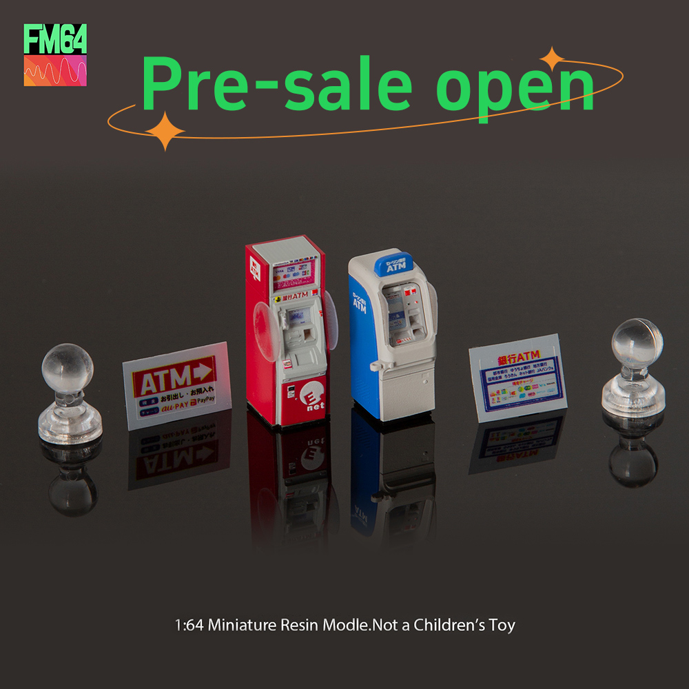 3D Printing Diecast Cars - Kicarmod 1:64 Miniatuurmodel van een supermarkt