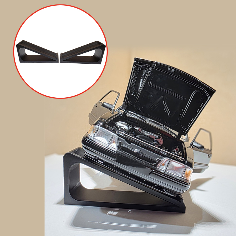 3D Printing Diecast Cars - 1/18 1/24 Schaalmodel Auto Zijwaartse Displaystandaard