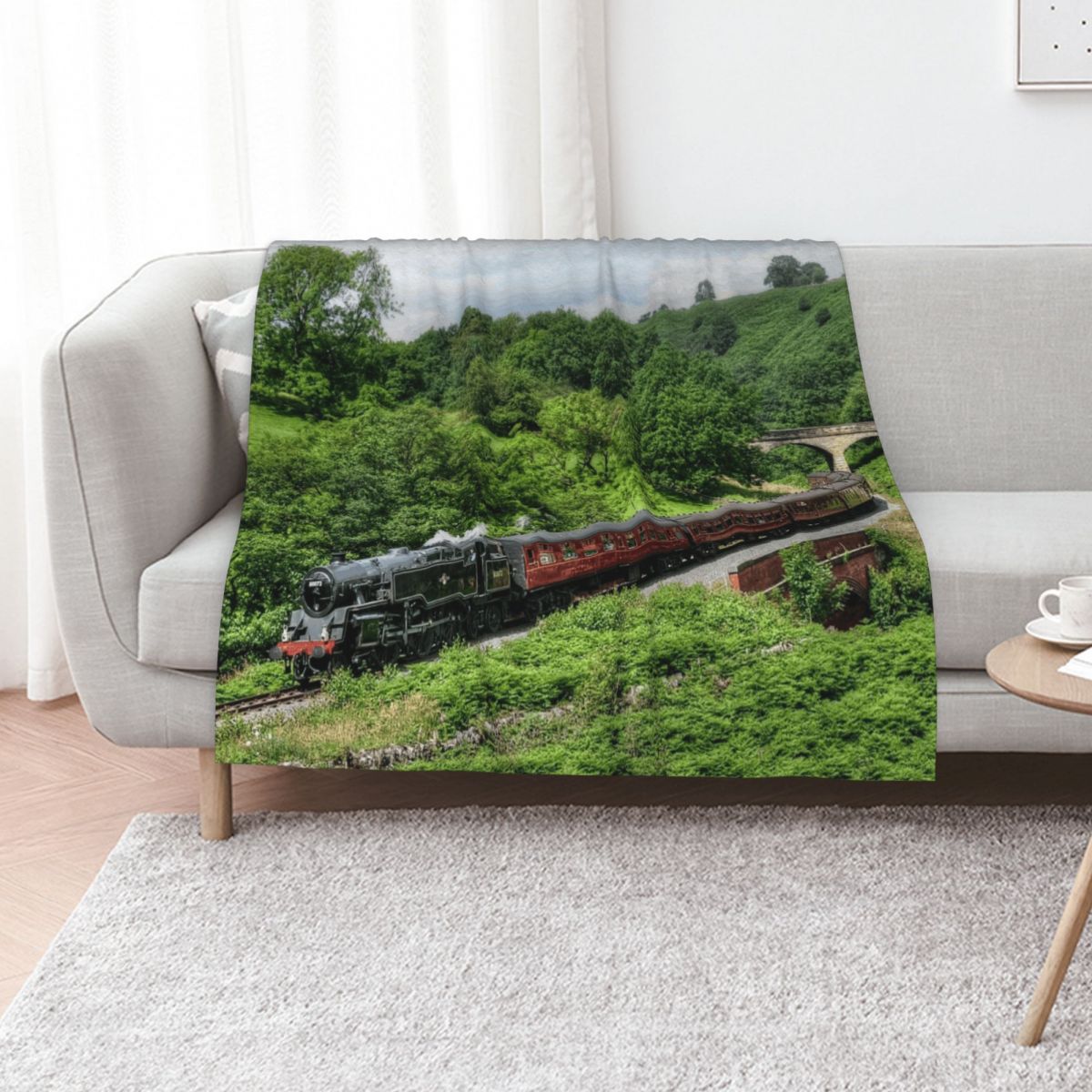 3D Printing Yorkshire - North Yorkshire Moors Railway Throw Deken