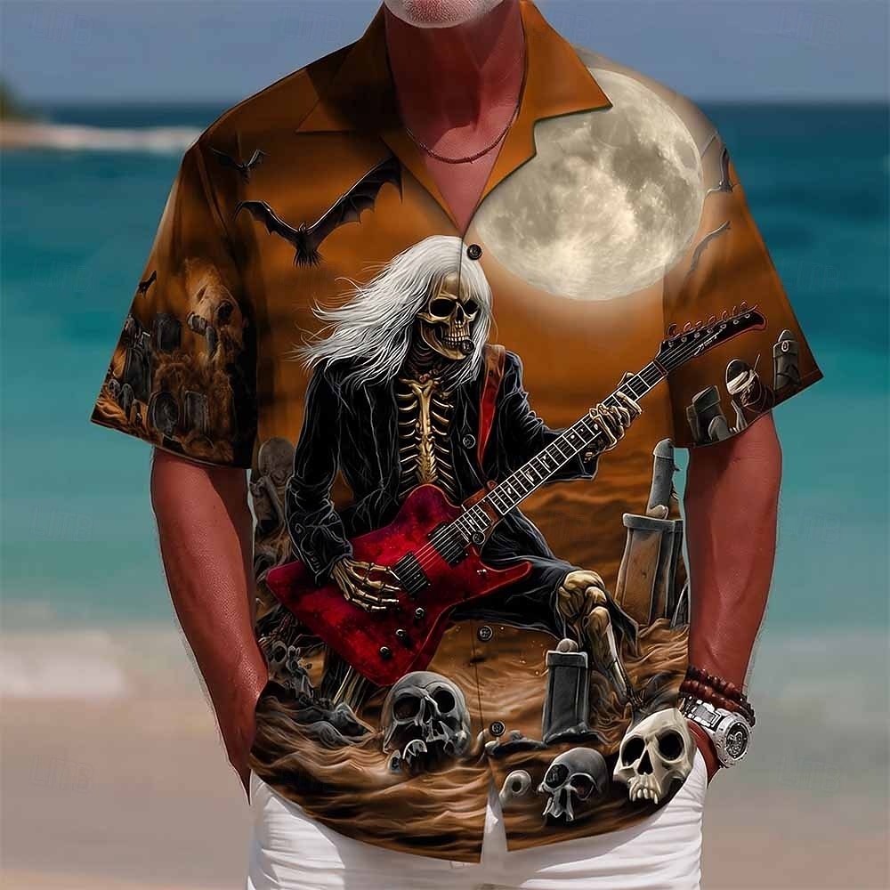 3D Printing Guitar - Heren Grim Reaper Gitaar Schedel 3D