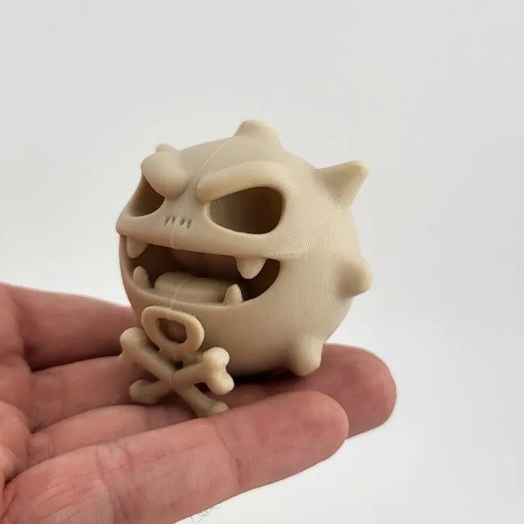 3D Printing Game - Pokémon Skeletal Fossil Figure Model 3D-geprint