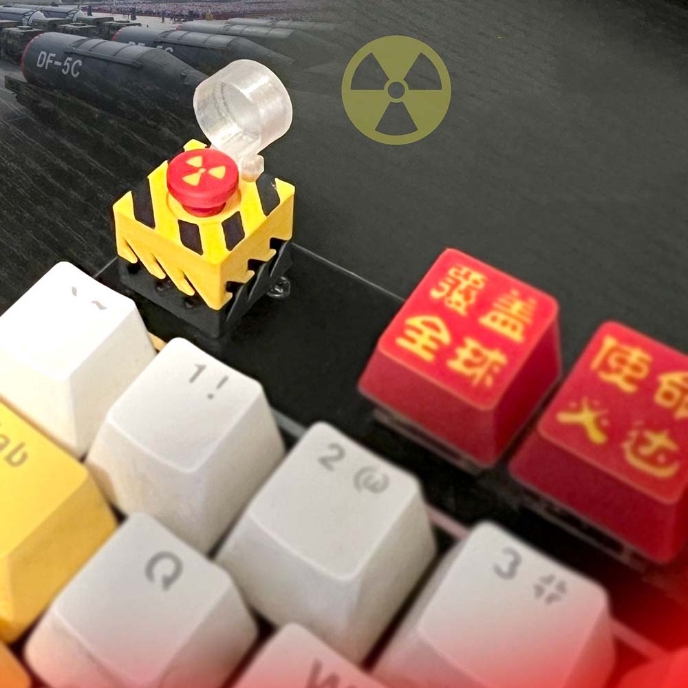 3D Printing Keycaps - Militaire Missile Keycap 13 Stuks Set