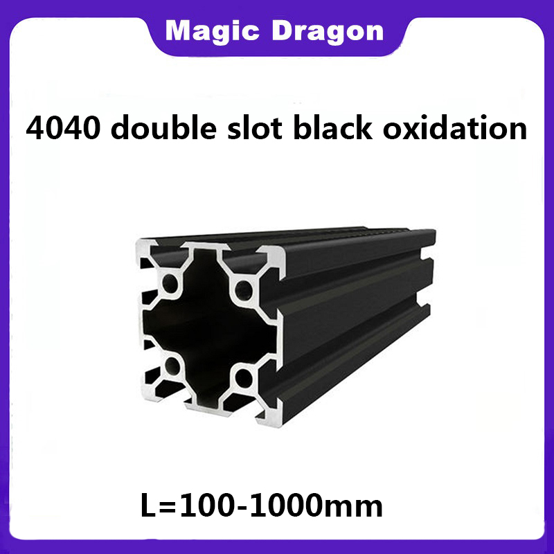 1 Stuks Zwart 4040 Dubbele Sle - V Slot Aluminum Extrusion recensie en prijs