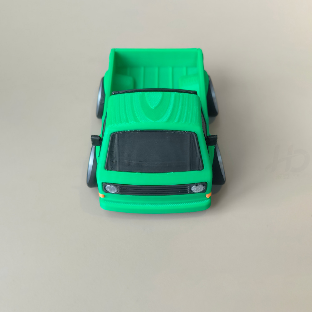 Retro T3 pick-up truck 3D gepr - 3D Printing Diecast Cars recensie en prijs