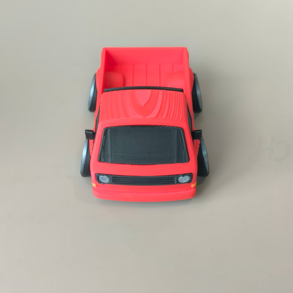 Retro T3 pick-up truck 3D gepr - 3D Printing Diecast Cars recensie en prijs