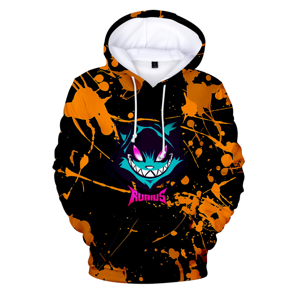 Rubius Hoodie Unisex Lange Mou - 3D Printing Youtubers recensie en prijs