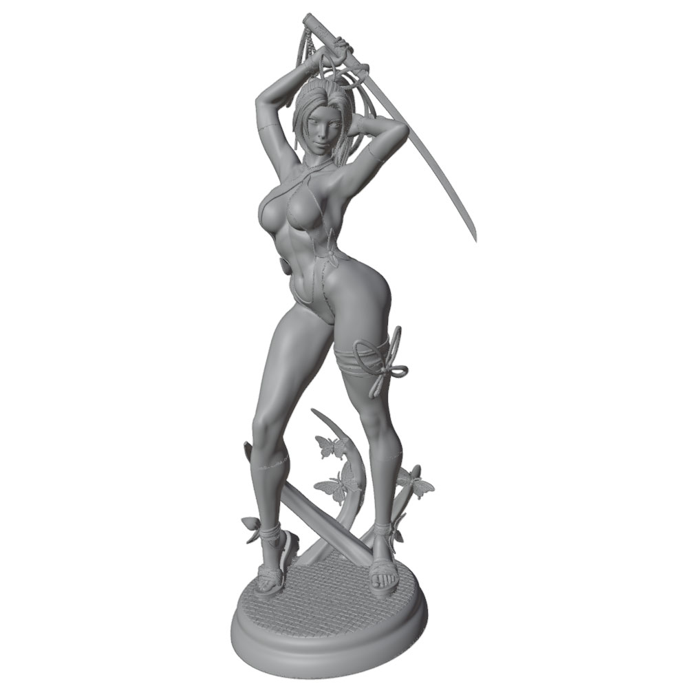 1/24 Vrouw 	 Warrior Resin Mod - 3D Printing And Additive Manufacturing recensie en prijs