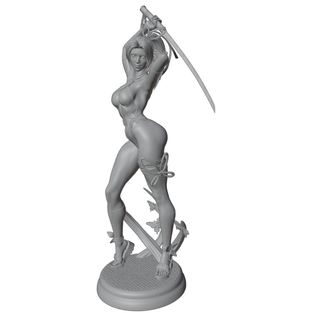 1/24 Vrouw 	 Warrior Resin Mod - 3D Printing And Additive Manufacturing recensie en prijs