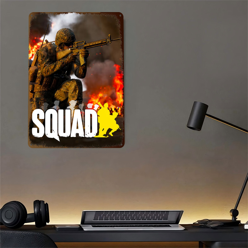 Squad Videogame Cover Art Post - 3D Printing Videos recensie en prijs