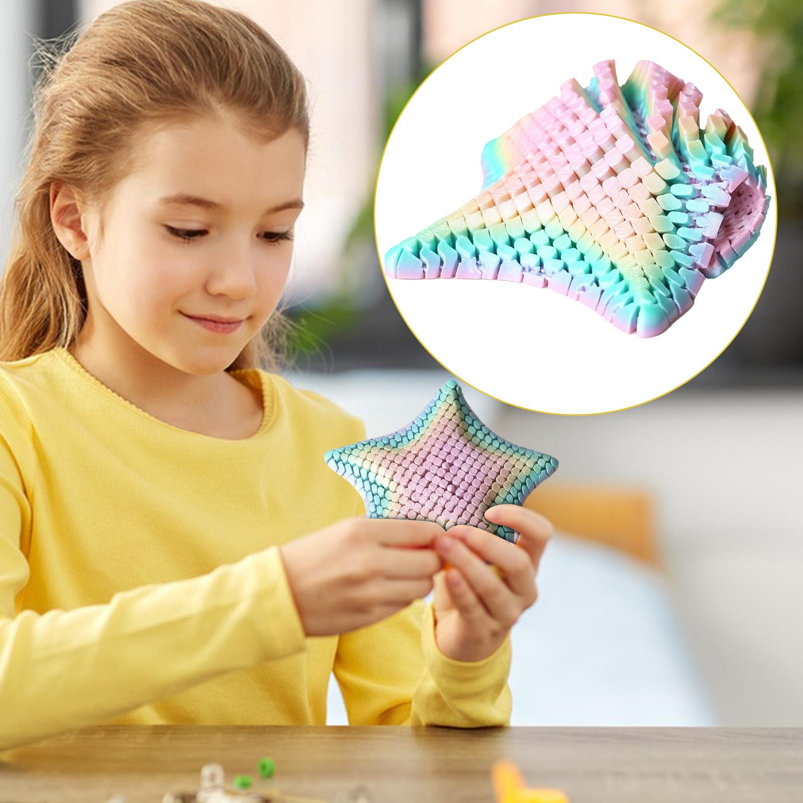 3D-geprint fidget-zeester spee - 3D Printing Desk recensie en prijs