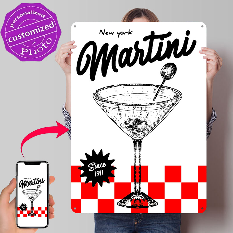 New York Martini Vintage Poste - 3D Printing York recensie en prijs