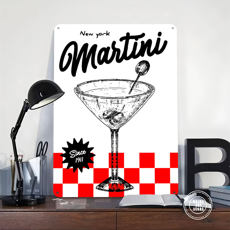 New York Martini Vintage Poste - 3D Printing York recensie en prijs