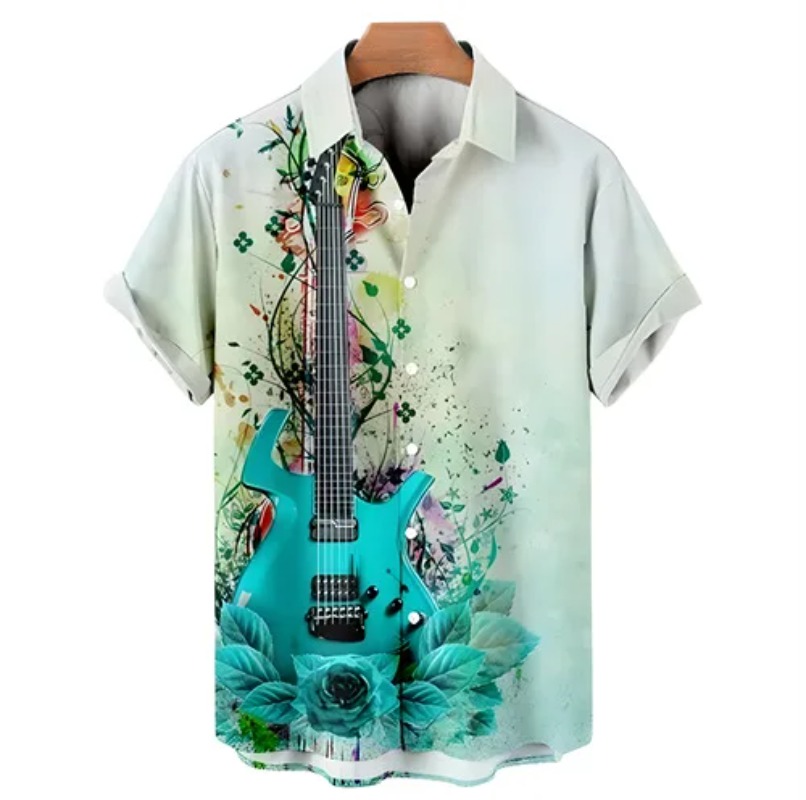 Hot Selling Art Graffiti elekt - 3D Printing Guitar recensie en prijs