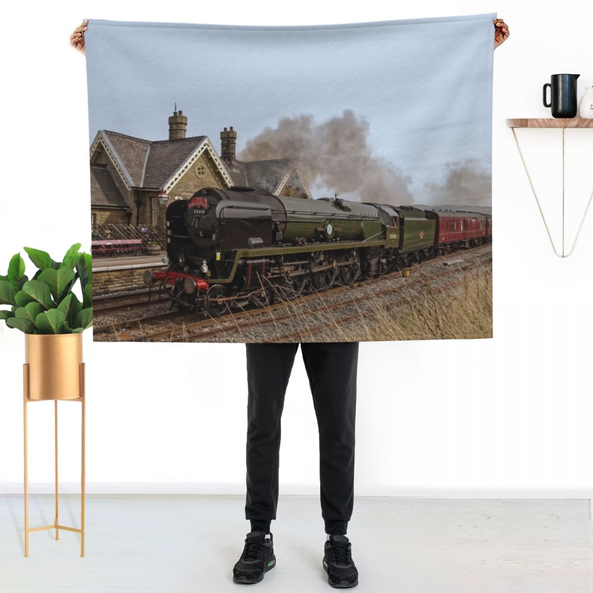 Stoomtrein over de Yorkshire-w - 3D Printing Yorkshire recensie en prijs