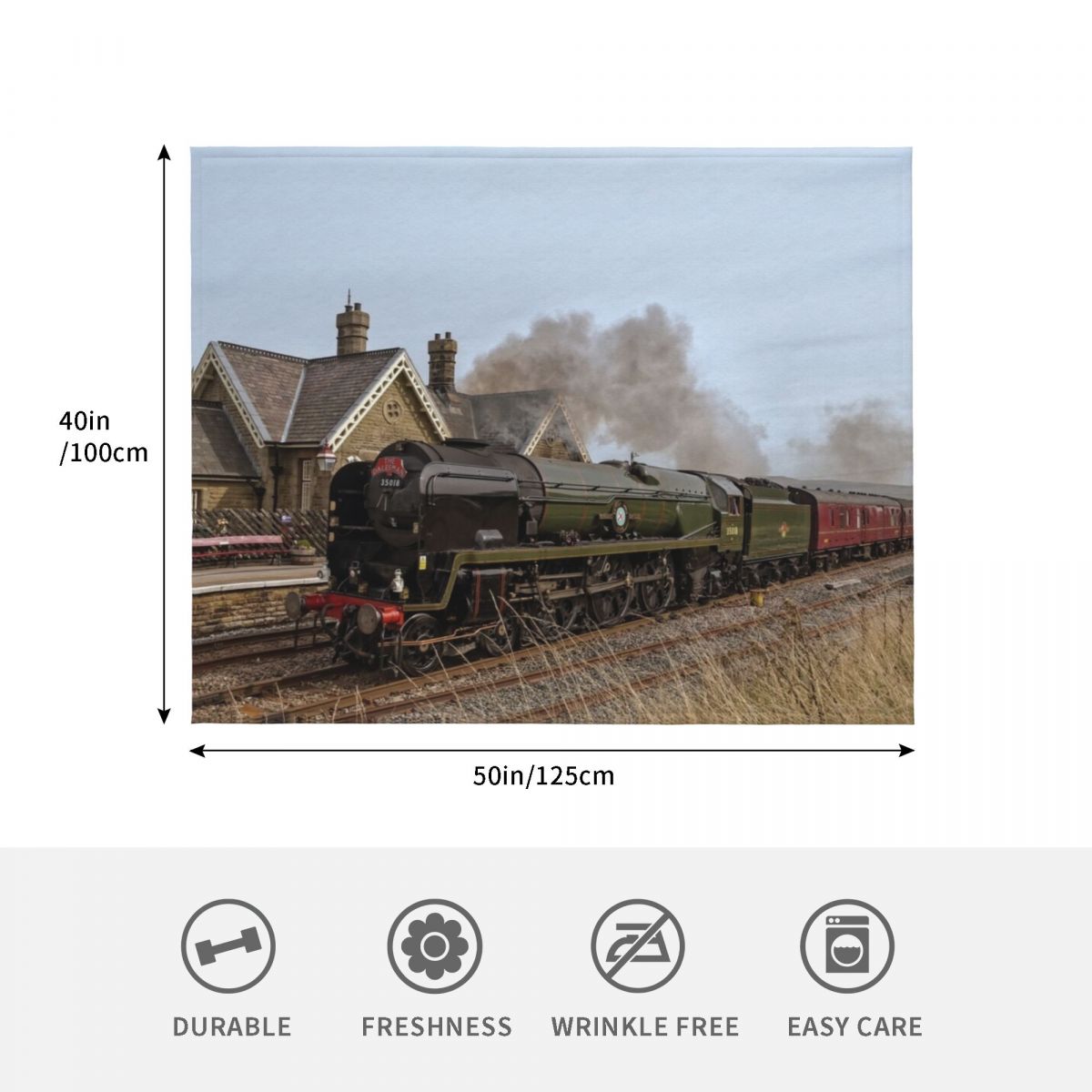 Stoomtrein over de Yorkshire-w - 3D Printing Yorkshire recensie en prijs