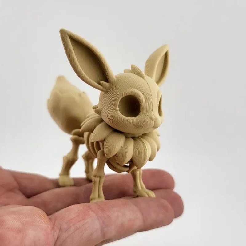 Pokémon Fossil Bone Model Eeve - 3D Printing Material recensie en prijs