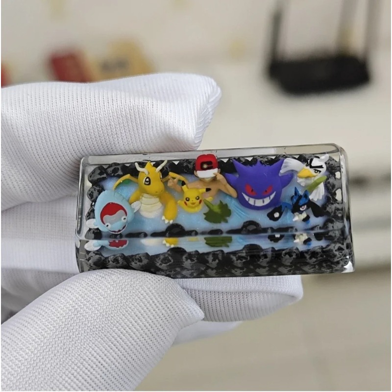 Pokemon Anime Keycaps 1U 1.25U - 3D Printing Keycaps recensie en prijs