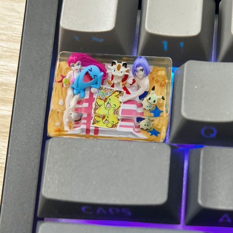 Pokemon Anime Keycaps 1U 1.25U - 3D Printing Keycaps recensie en prijs