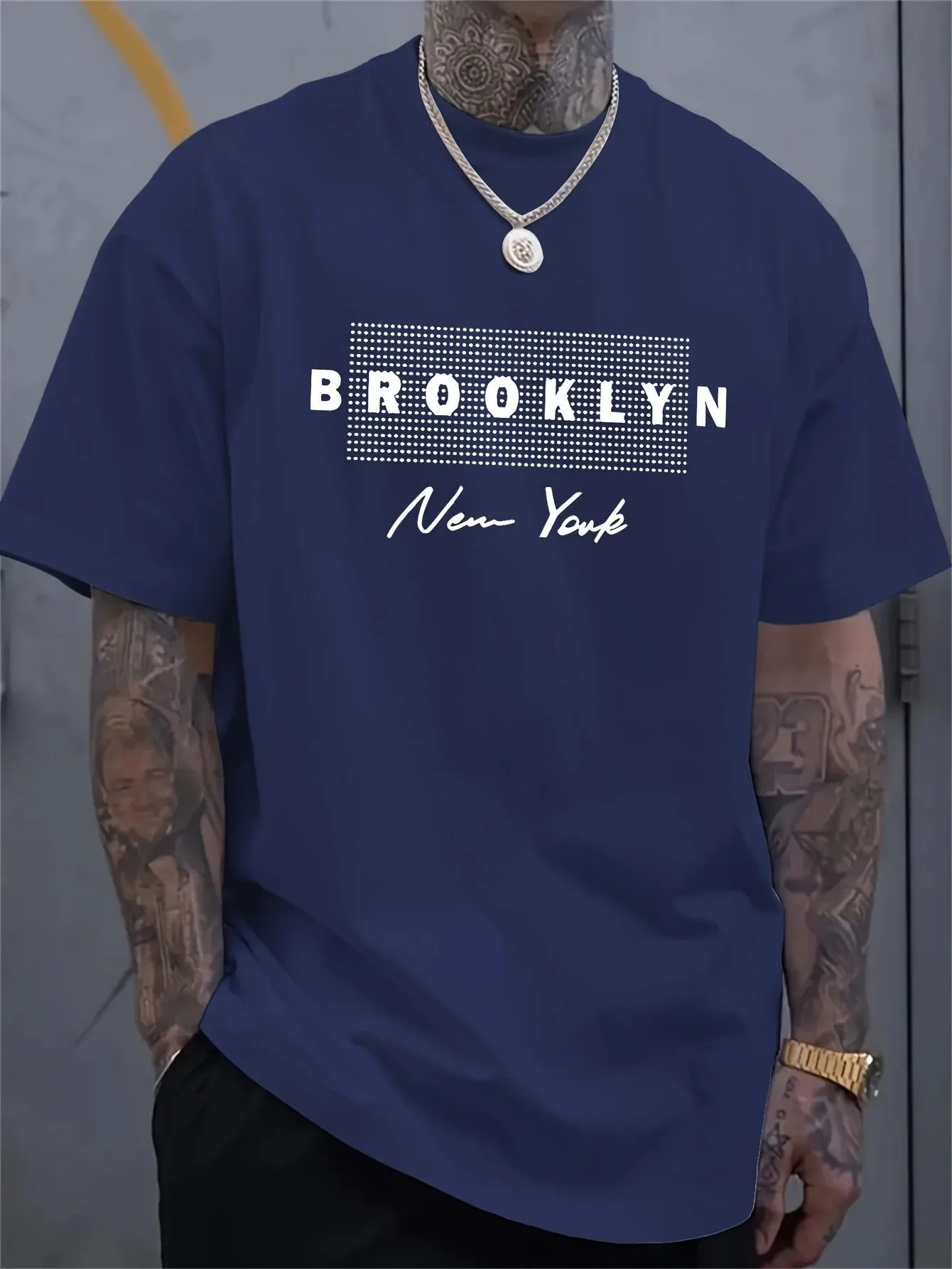 Heren T-shirt met New York-let - 3D Printing York recensie en prijs
