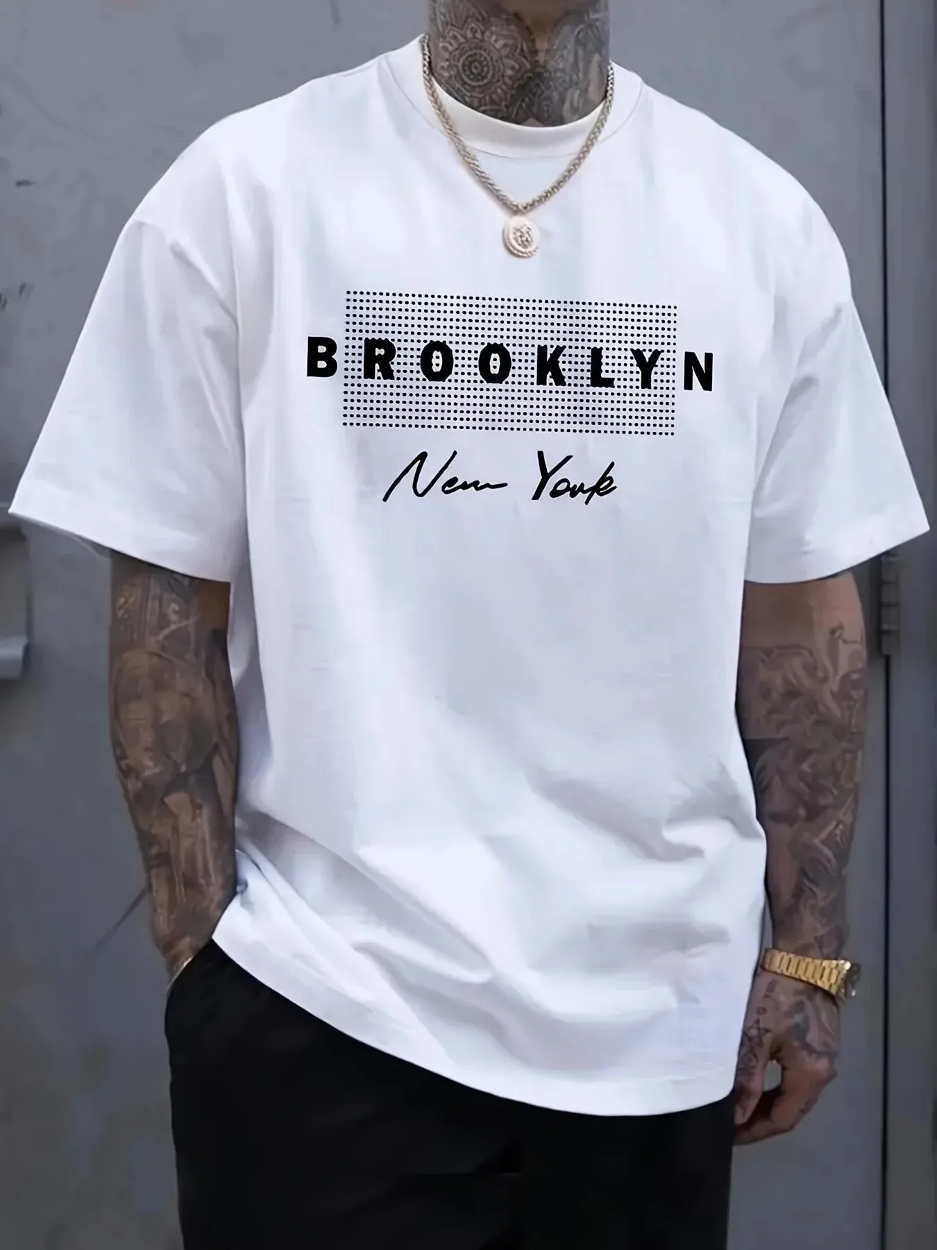 Heren T-shirt met New York-let - 3D Printing York recensie en prijs