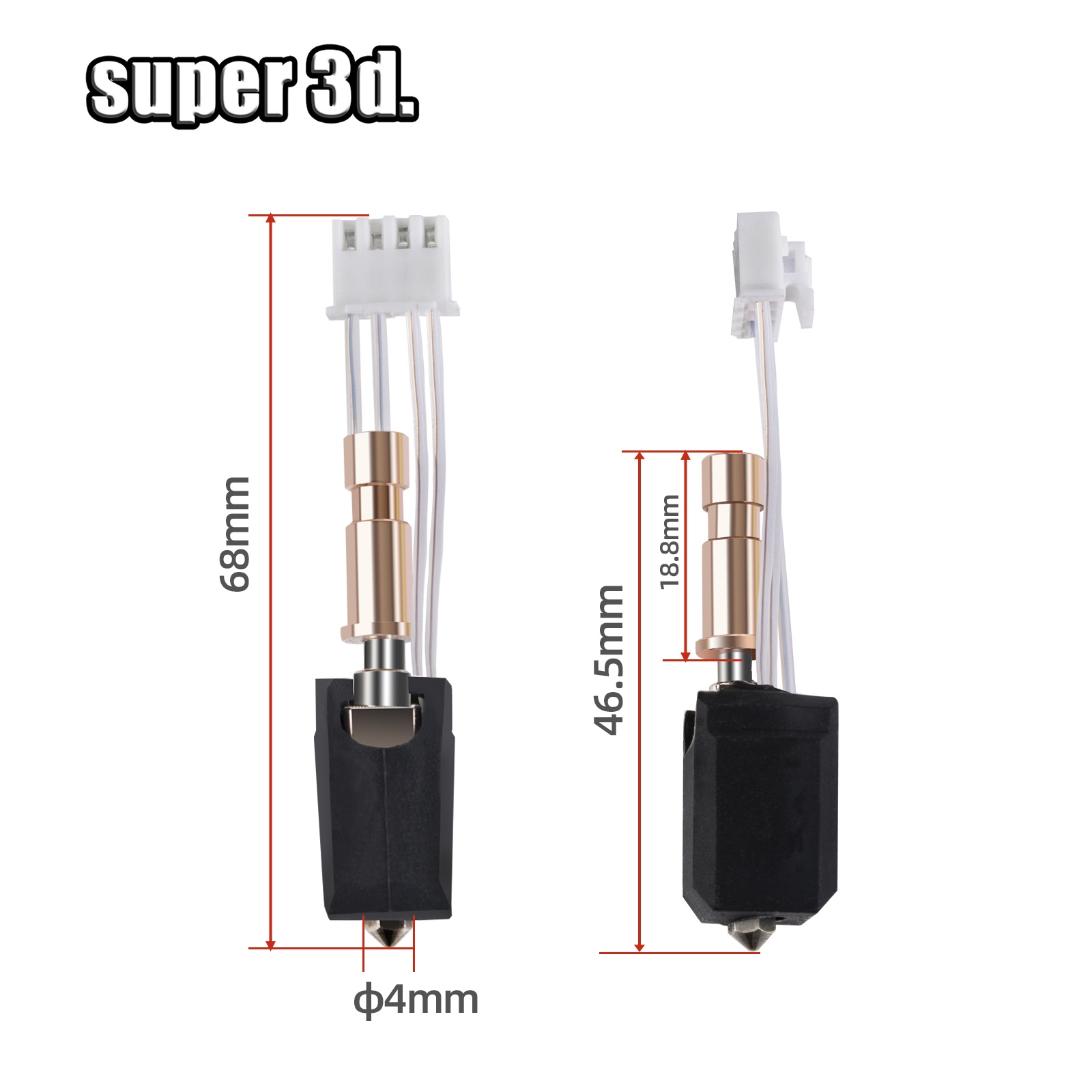 Anycubic Kobra S1 Hotend Kobra - Nozzle 0.4Mm Hardened recensie en prijs