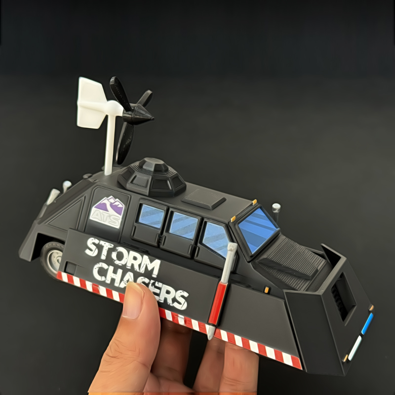 3D-geprint stormjager voertuig - 3D Printing Diecast Cars recensie en prijs