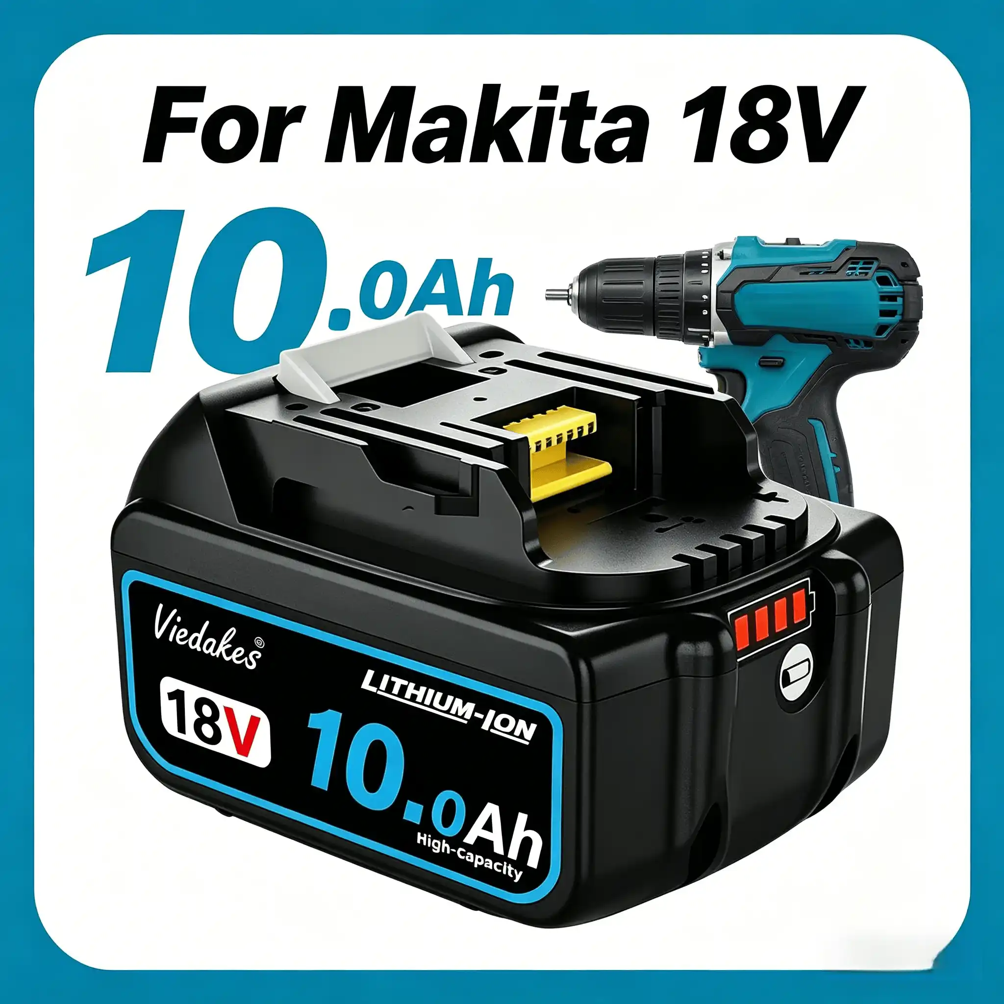 Voor Makita 18V Batterij 12.0A - Makita Drill Ddf484 recensie en prijs