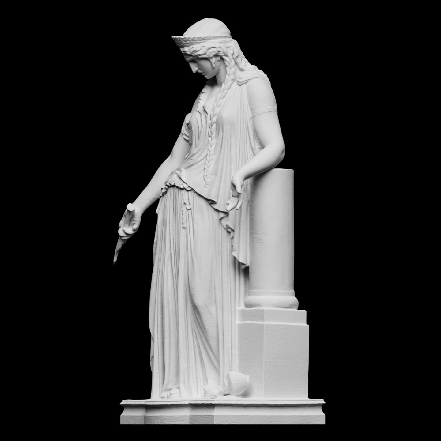 Sculptuur van “Medea”, 3D-gepr - 3D Printing Material recensie en prijs