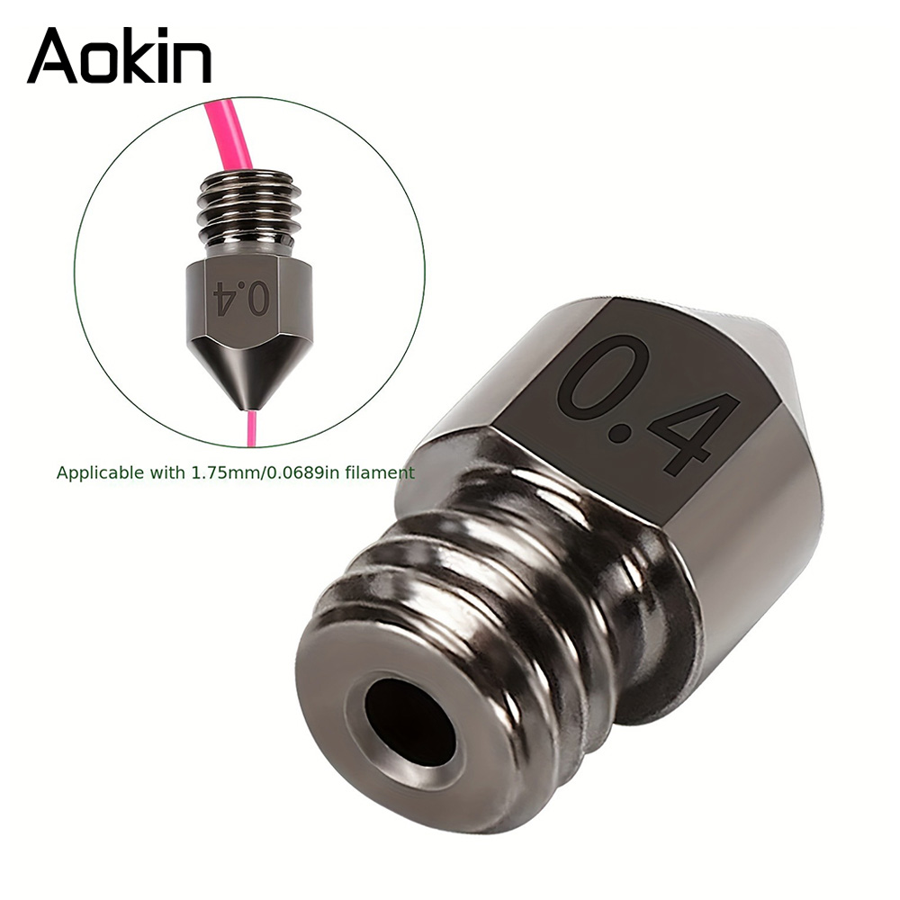 1/5/10PCS MK8 Nozzle Upgrade G - Nozzle 0.4Mm Hardened recensie en prijs