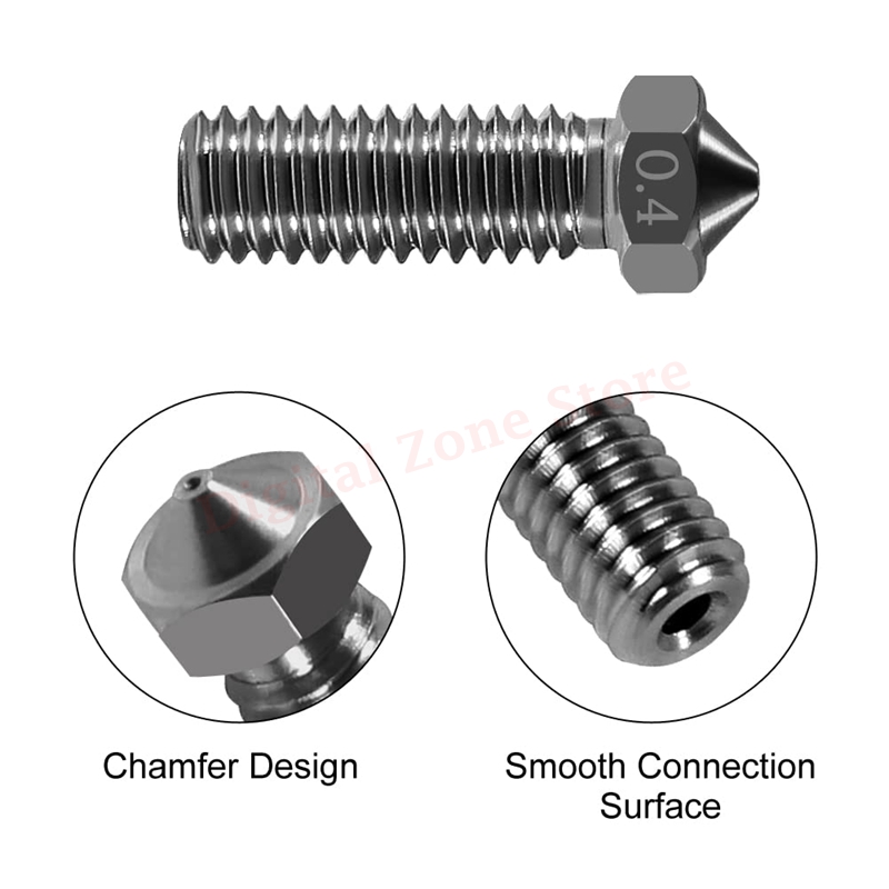 10 Stuks V6 Gehard Staal Vulka - Nozzle 0.4Mm Hardened recensie en prijs