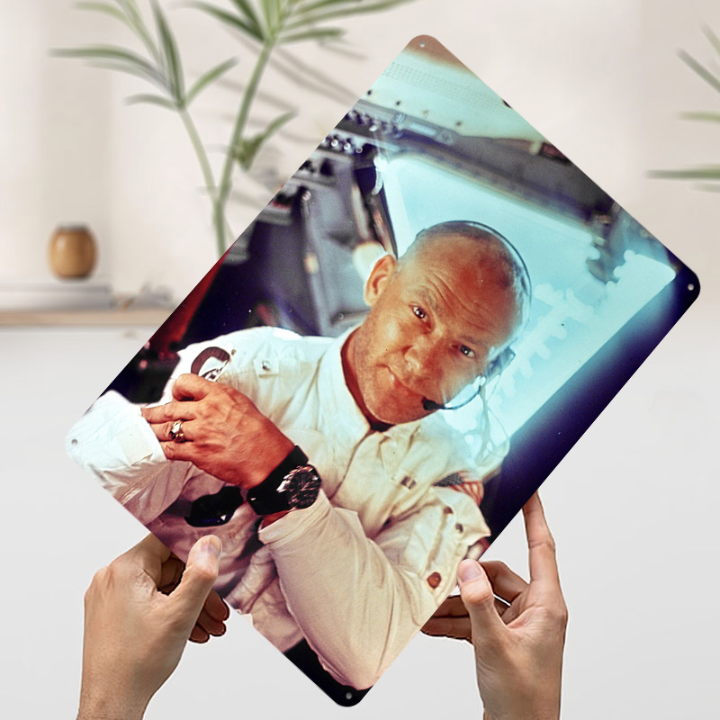 NASA Astronaut Buzz Aldrin Pos - 3D Printing Nasa recensie en prijs