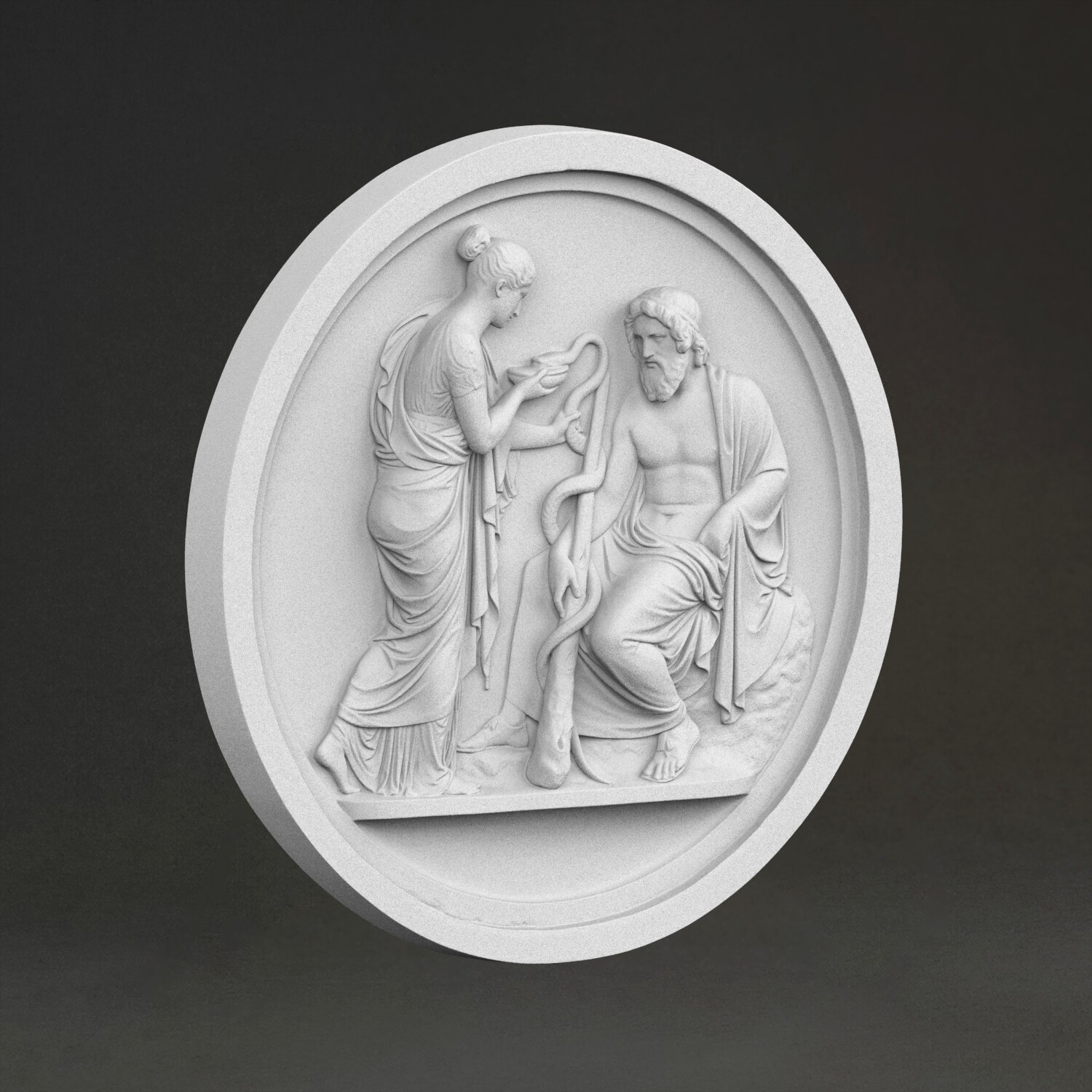 Sculptuur “Nemesis's recitatie - 3D Printing Material recensie en prijs