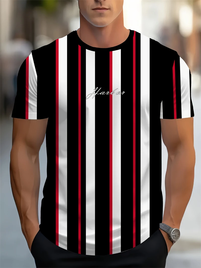 Mode heren T-shirt met print v - 3D Printing York recensie en prijs