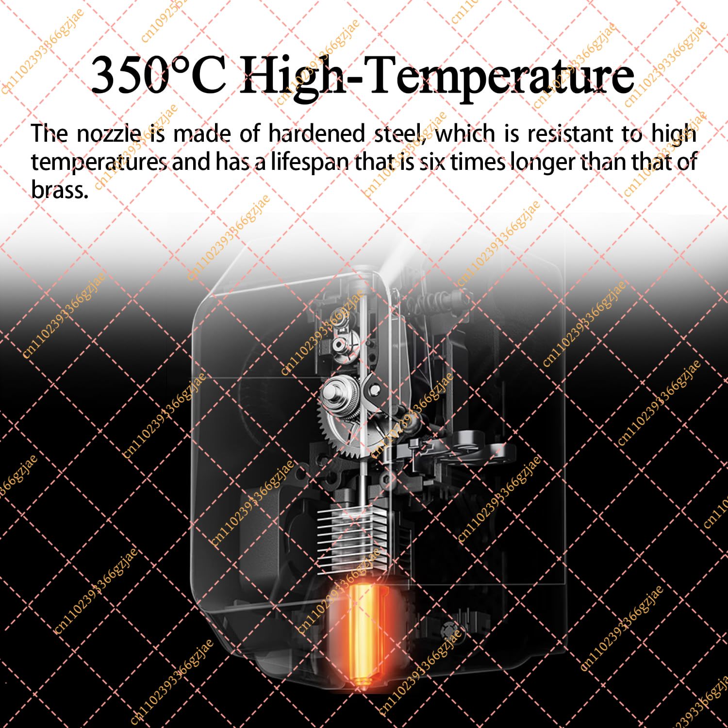 0,4 mm 0,6 mm 0,8 mm mondstuks - Nozzle 0.4Mm Hardened recensie en prijs