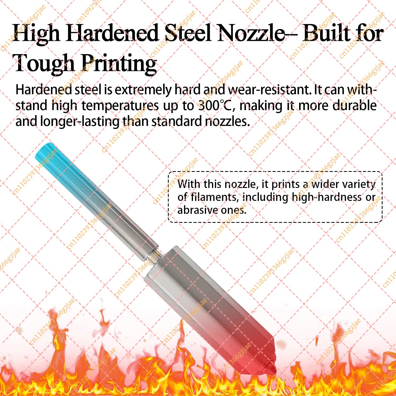 0,4 mm 0,6 mm 0,8 mm mondstuks - Nozzle 0.4Mm Hardened recensie en prijs