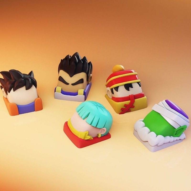 Nieuwe anime-toetsen, hoogwaar - 3D Printing Keycaps recensie en prijs