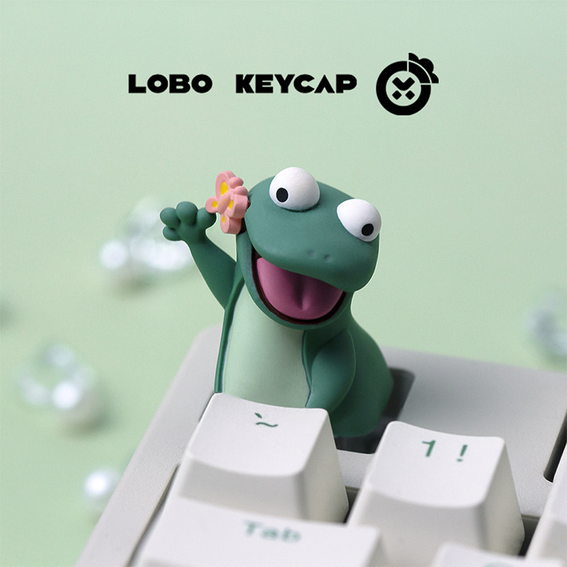 Lobo Keycap Cute Lizard Anime  - 3D Printing Keycaps recensie en prijs