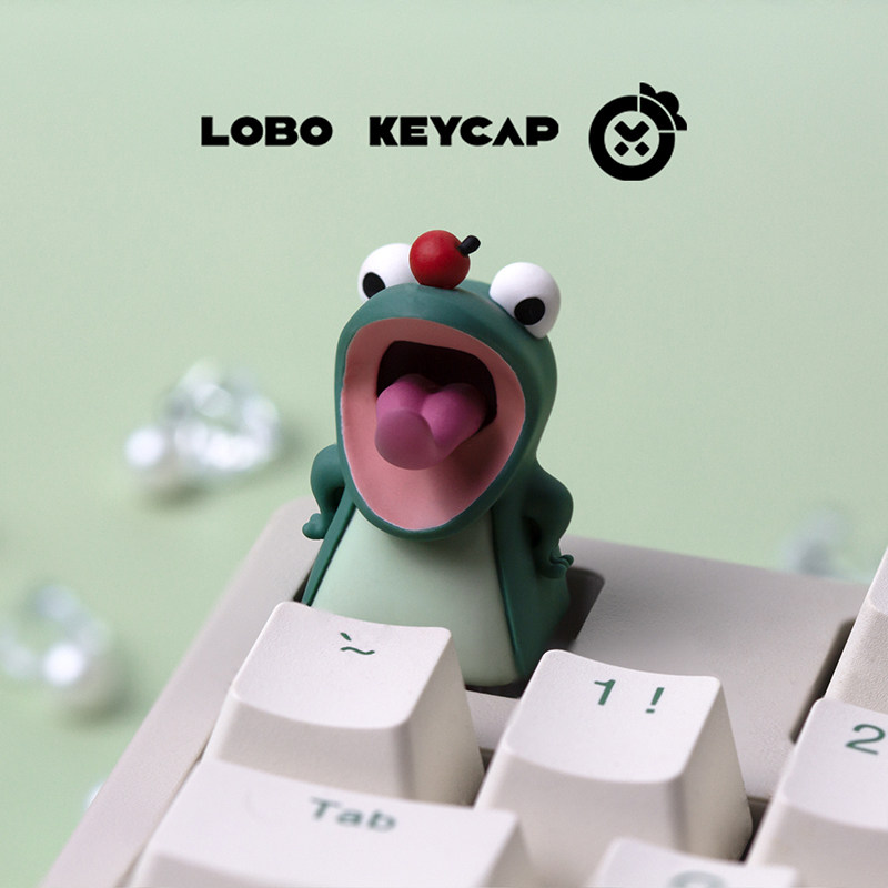 Lobo Keycap Cute Lizard Anime  - 3D Printing Keycaps recensie en prijs