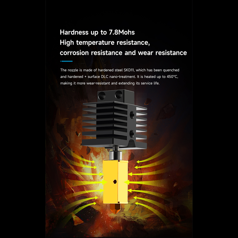 Nieuwe upgrade hotend met 0,4  - Nozzle 0.4Mm Hardened recensie en prijs