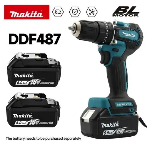 Makita 100% originele DDF487 d - Makita Drill Ddf484 recensie en prijs