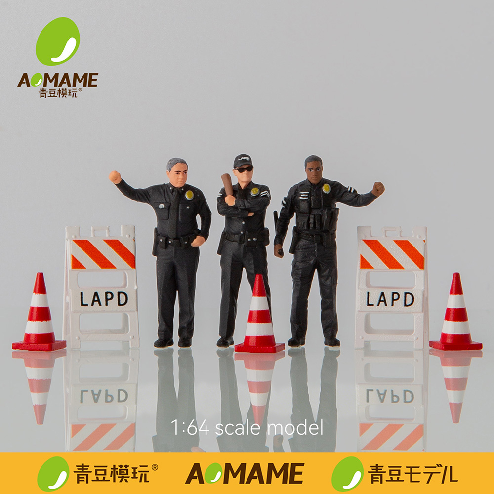 PreSale 1/64 LAPD Police Set h - 3D Printing Diecast Cars recensie en prijs