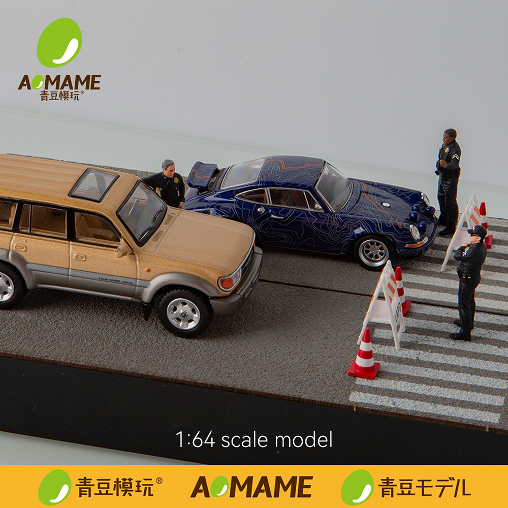 PreSale 1/64 LAPD Police Set h - 3D Printing Diecast Cars recensie en prijs